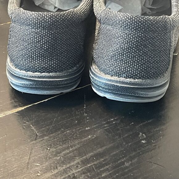 Hey Dude Wally Sox Shoes Men's Sz 13 Micro Total Black Loafer Slip On - Picture 5 of 9